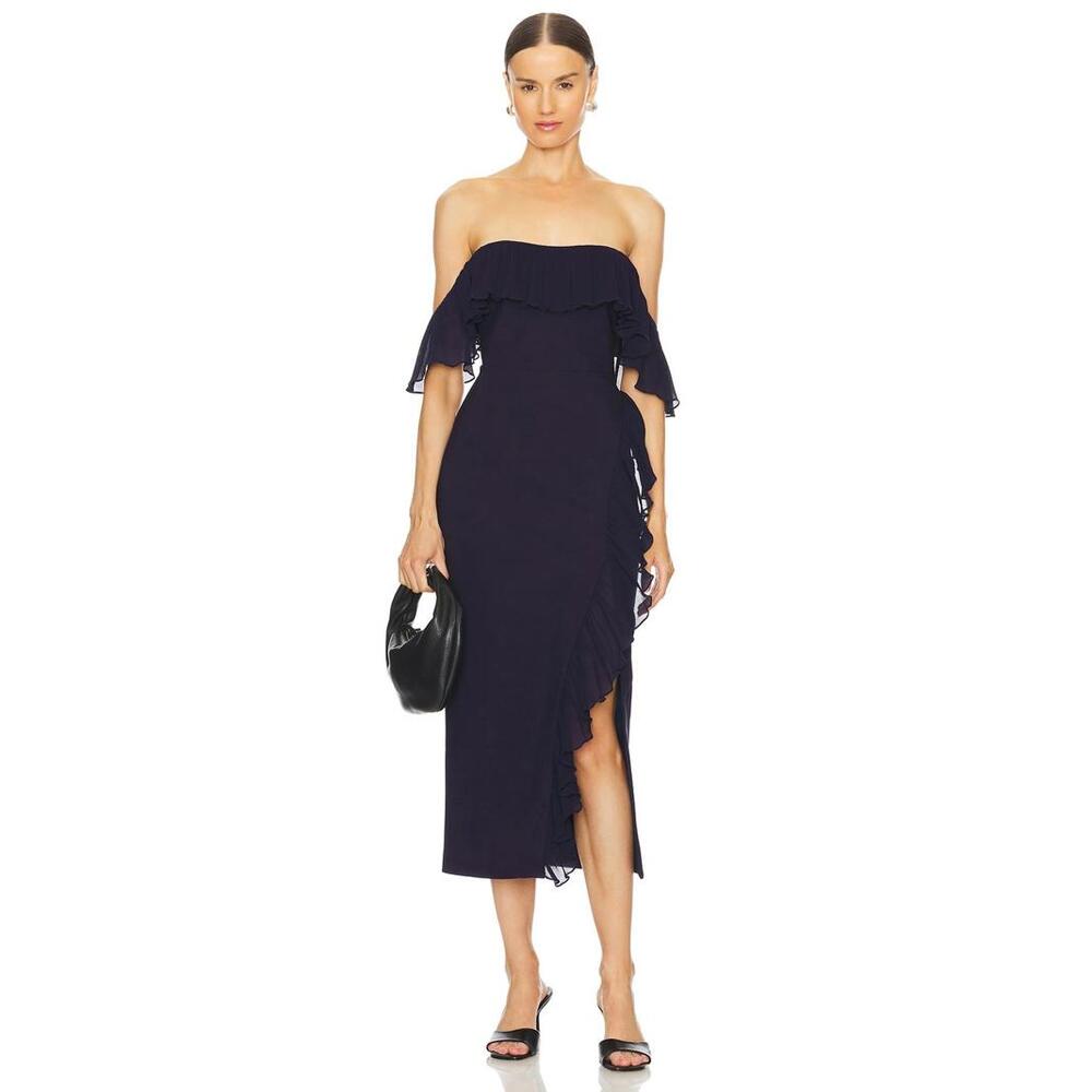 LIKELY Aldave Dress in Navy